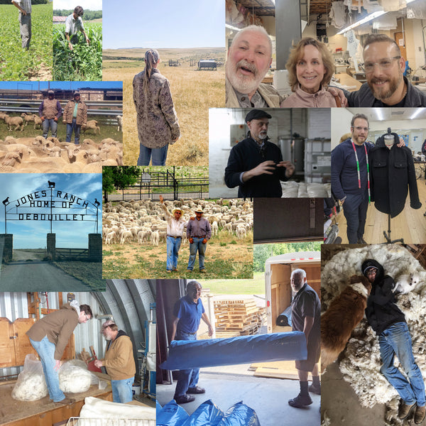 WeatherWool is the result of a collaboration of a great many Partners. The biggest players are the Ranchers, Millers and Tailors. But all told, we rely upon dozens of companies with many thousands of employees. THANK YOU to everyone!