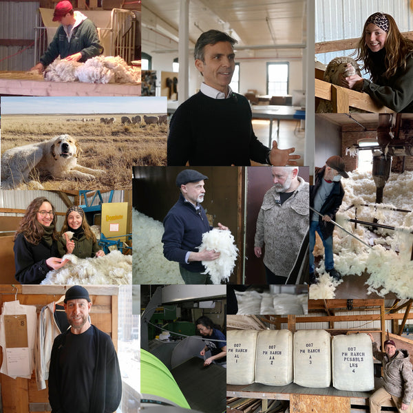 WeatherWool is the result of a collaboration of a great many Partners. The biggest players are the Ranchers, Millers and Tailors. But all told, we rely upon dozens of companies with many thousands of employees. THANK YOU to everyone!