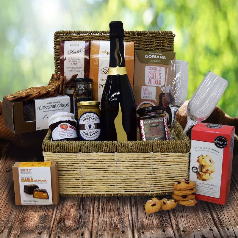 Custom Champagne Gift Baskets YORKVILLE'S USA