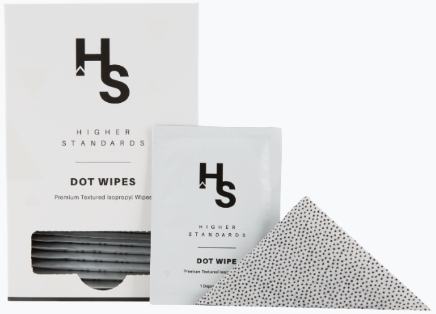 Higher Standards Dot Wipes