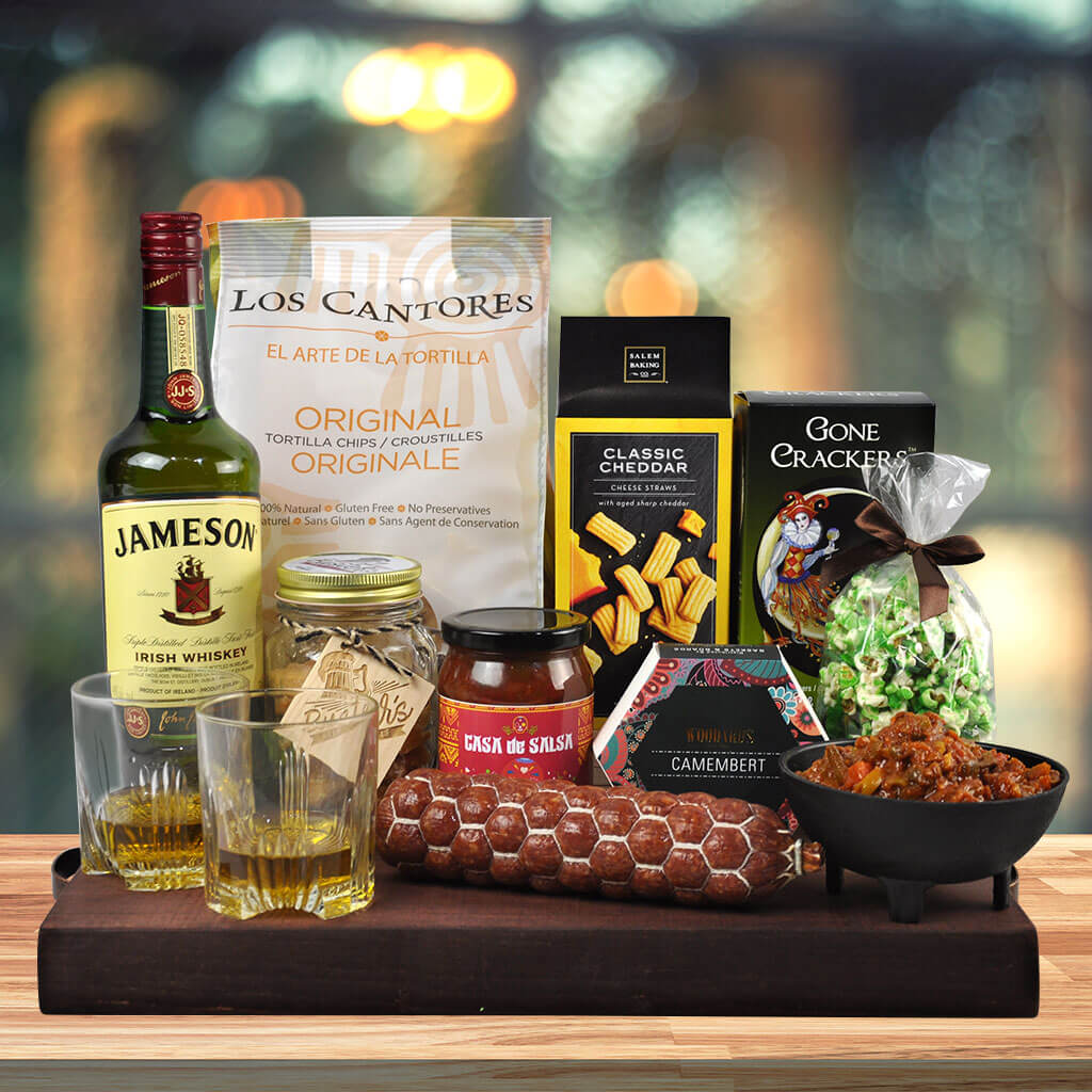 father's day whiskey gift basket