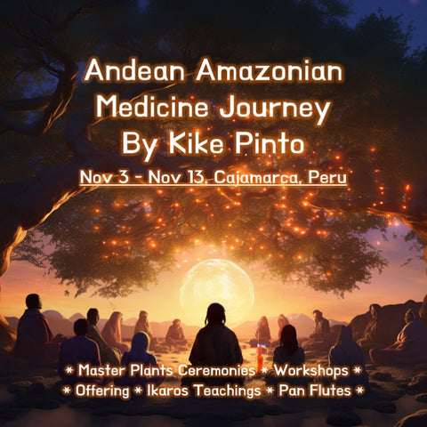 Kike Pinto Andean Amazonian Medicine Journey, November 2023, Cajamarca, Peru