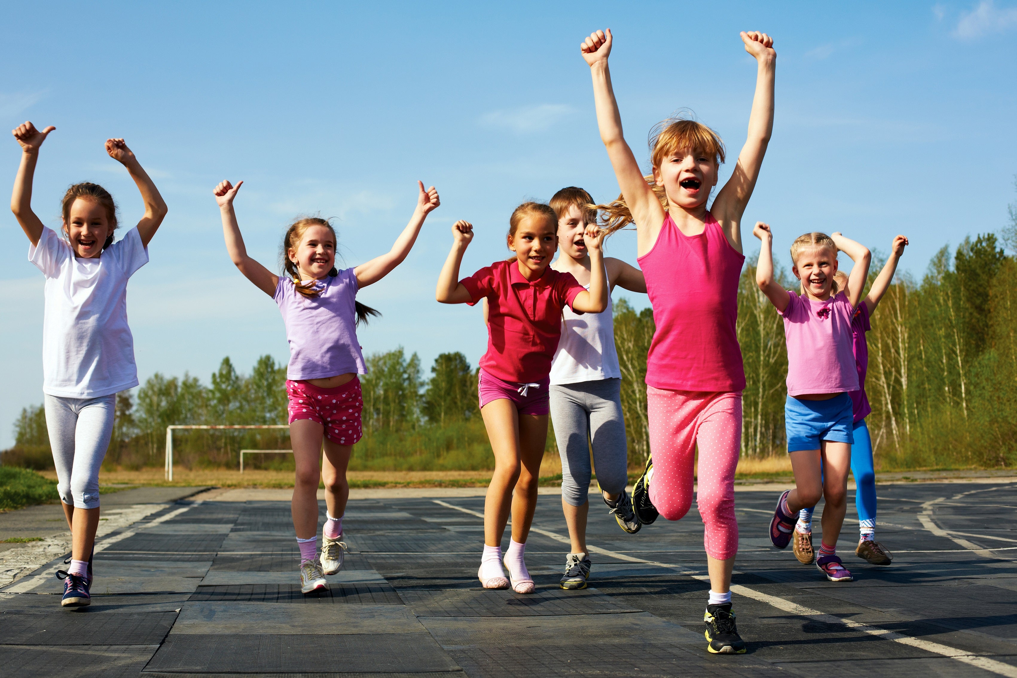 Дети спорт физкультура