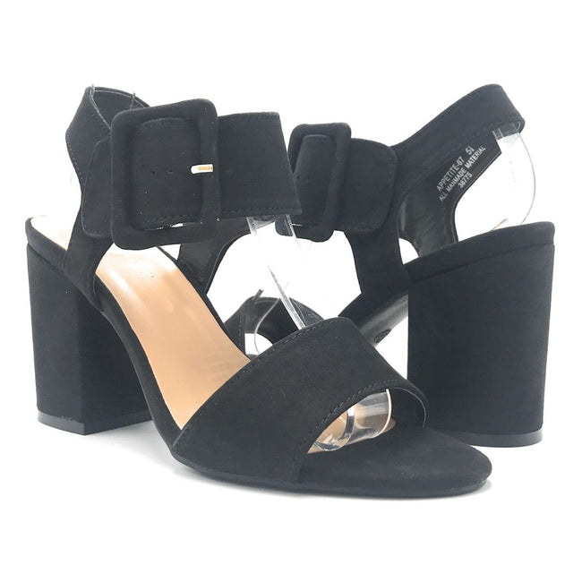 bamboo black heels