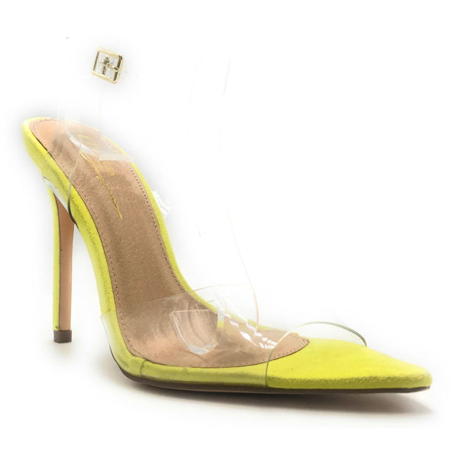 lime color heels