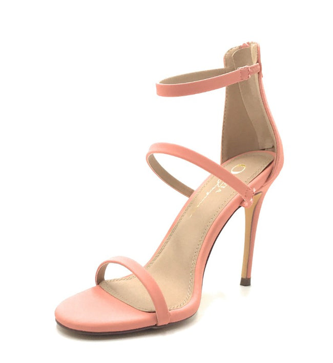 peach color shoe