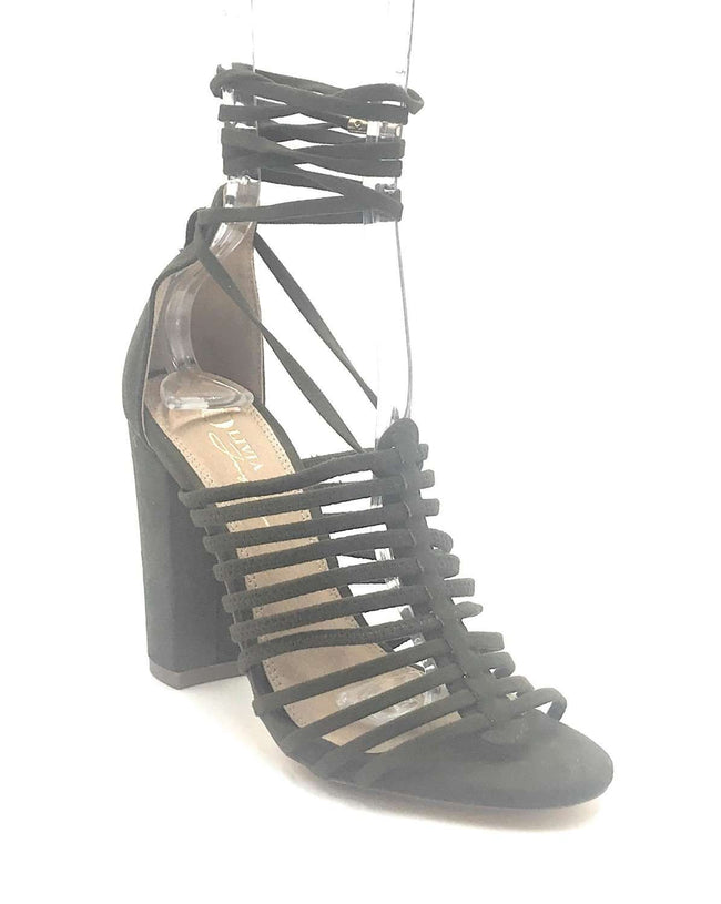 olive shoes heels