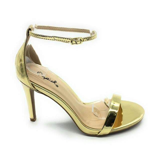 qupid gold heels