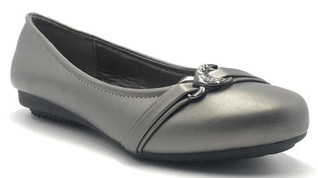 pewter color shoes