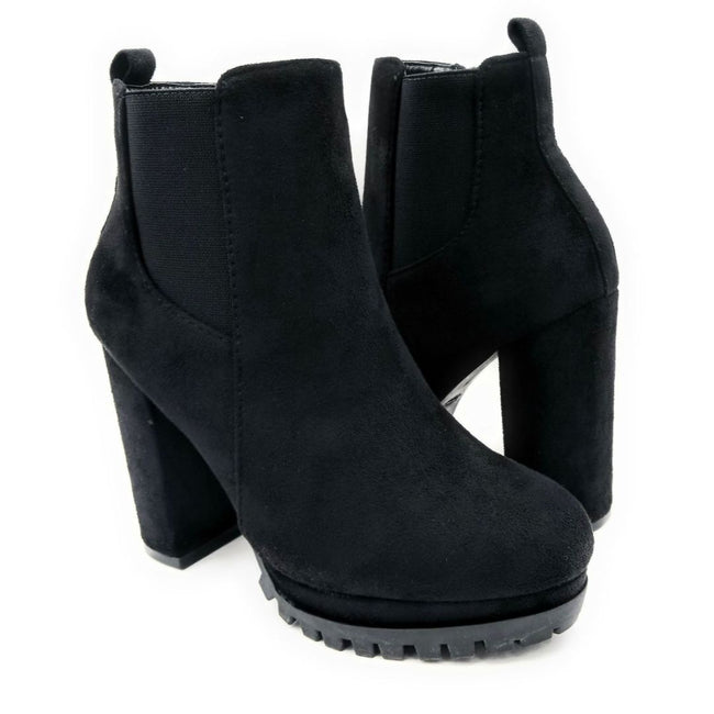 top moda black boots