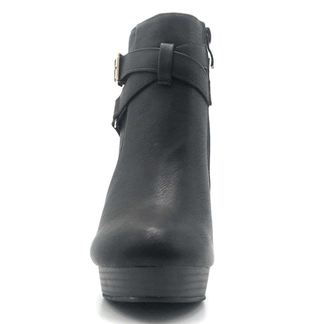 top moda black boots