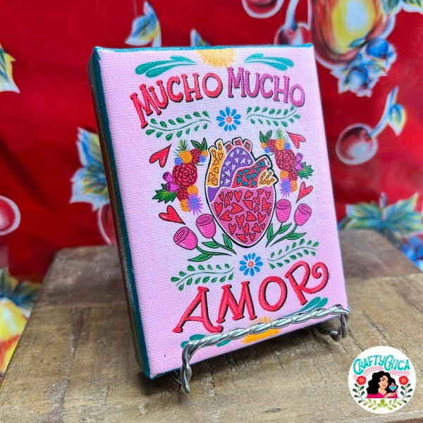 Mucho Mucho Amor print by Kathy Cano-Murillo.