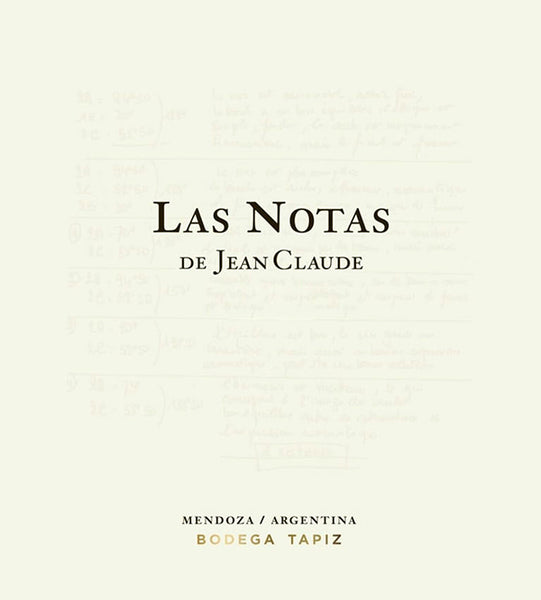 Tapiz Las Notas de Jean Claude Mendoza 2014