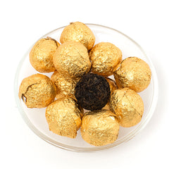 Golden Ball Menghai Ripe Pu'er Dark Tea #1489