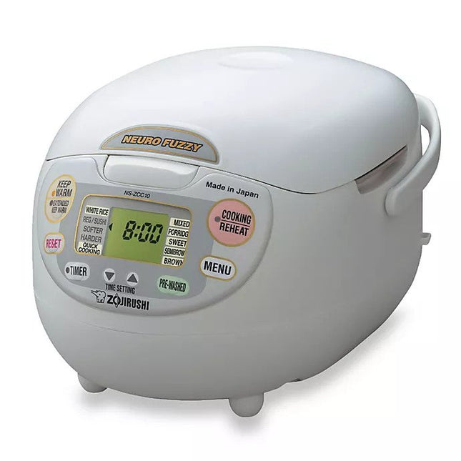 Zojirushi NS-YAC10WE Umami Micom Rice Cooker & Warmer, 5.5-Cup