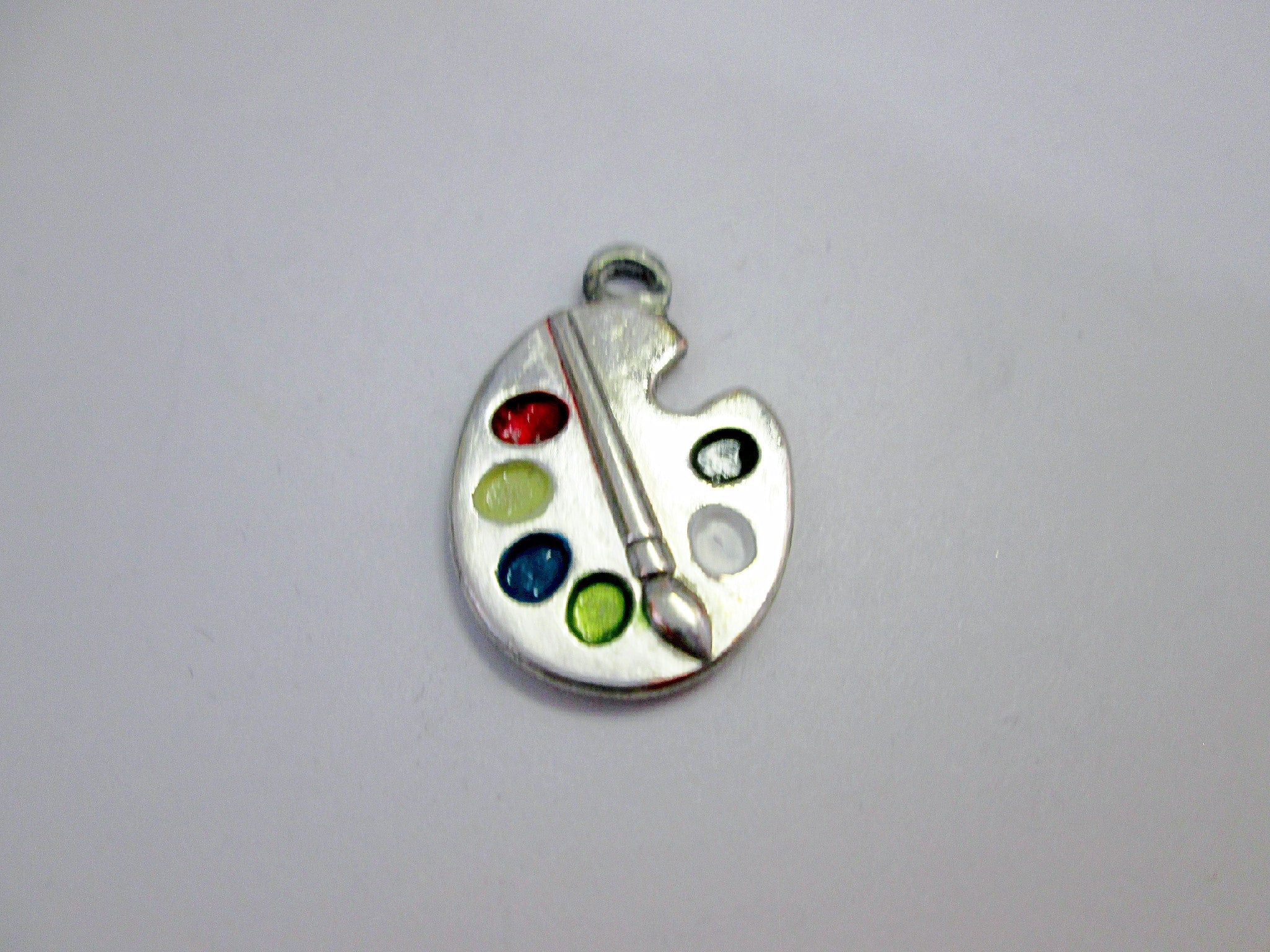 artist palette pendant