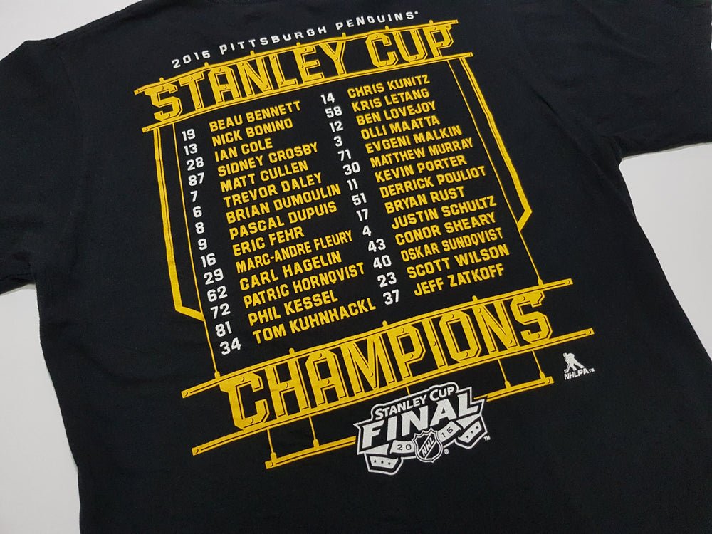 pittsburgh penguins 2016 stanley cup champions shirt