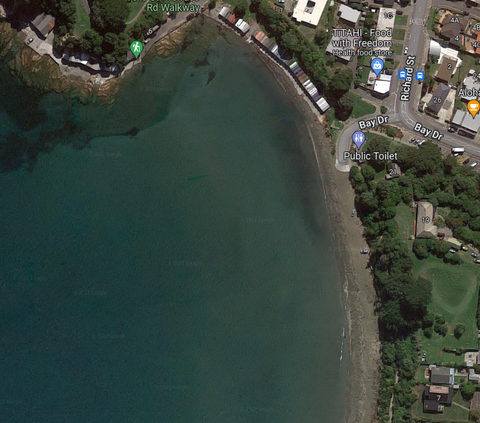 Titahi Bay Wing Foiling Location