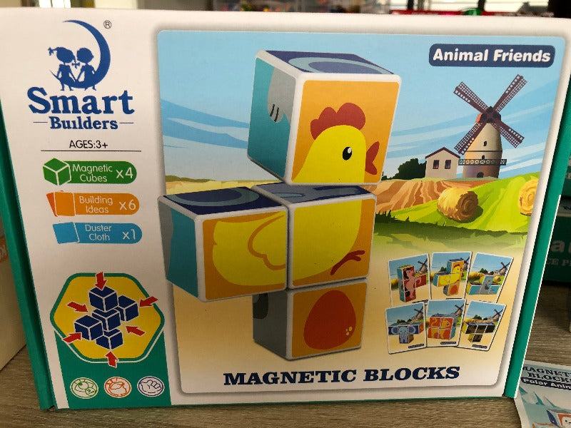 smart builders magnetic building blocks