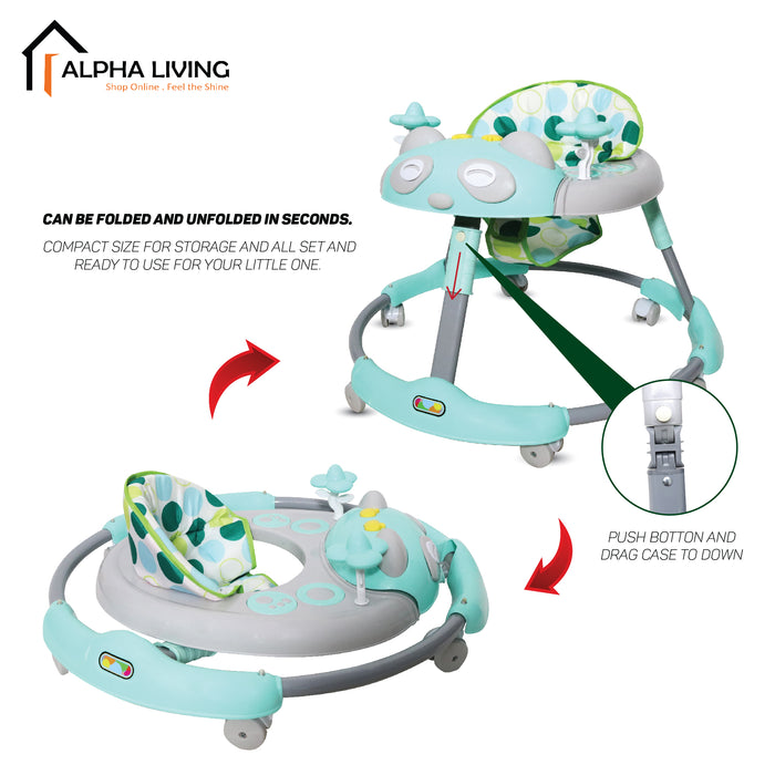 foldable baby walker