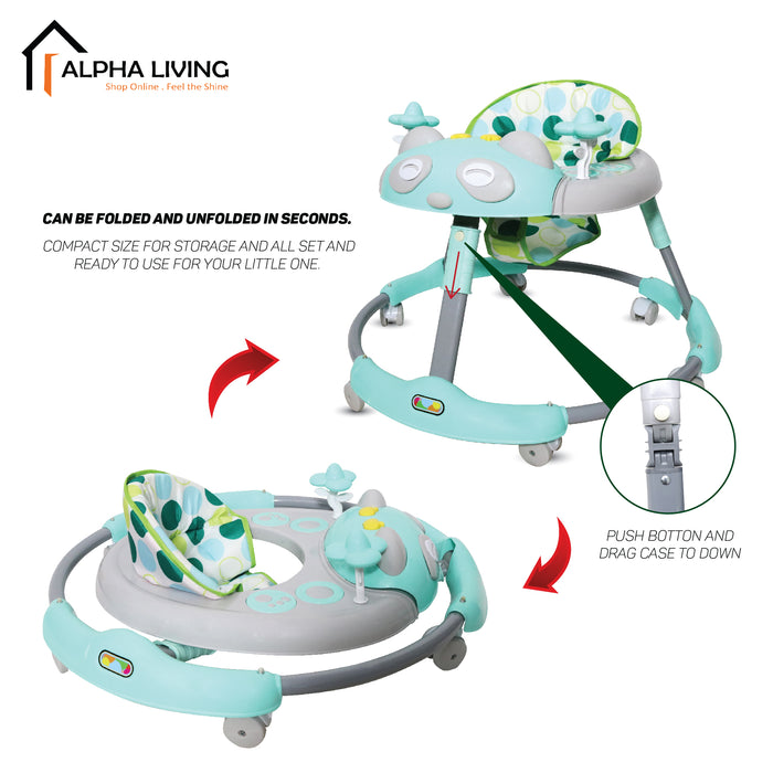 foldable walker for babies