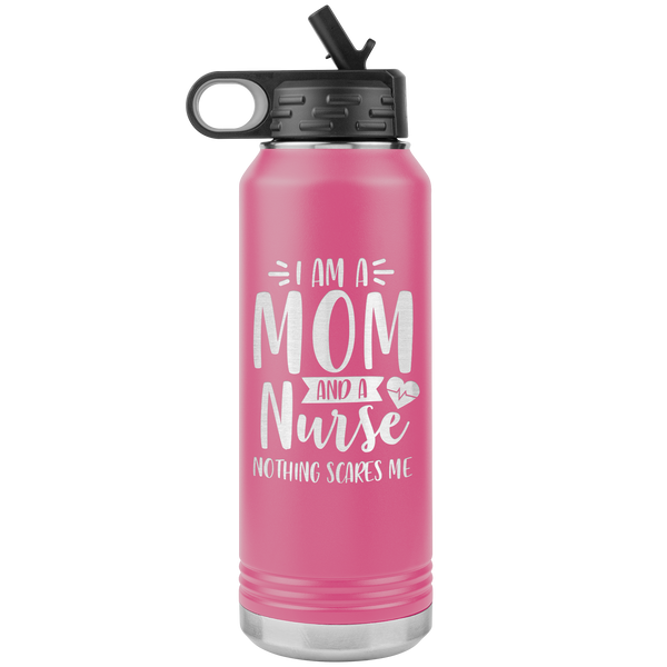 Strong Enough to Be a Nurse Royal Atlanta Stainless-Steel Water Bottle  32-Oz.