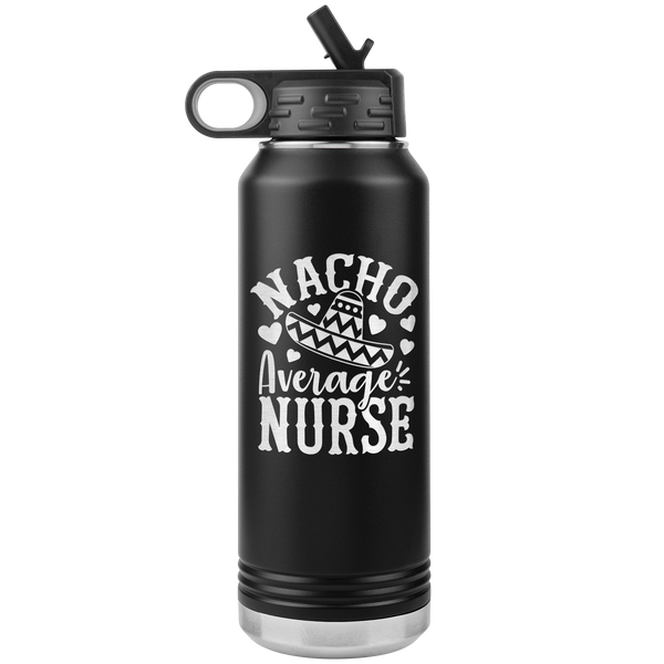 Strong Enough to Be a Nurse Royal Atlanta Stainless-Steel Water Bottle  32-Oz.