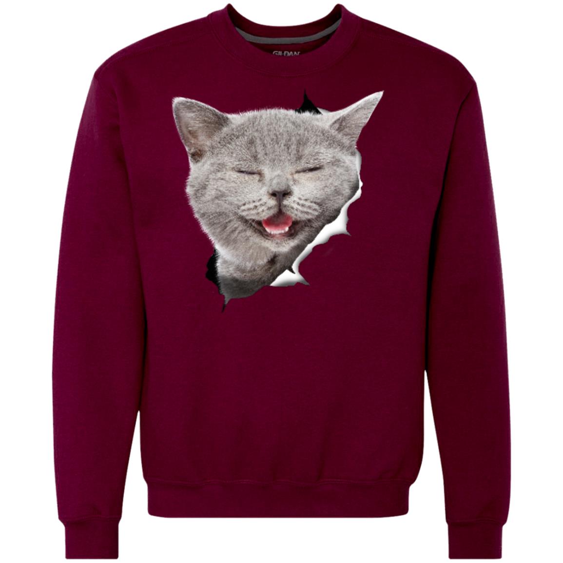 cat crewneck