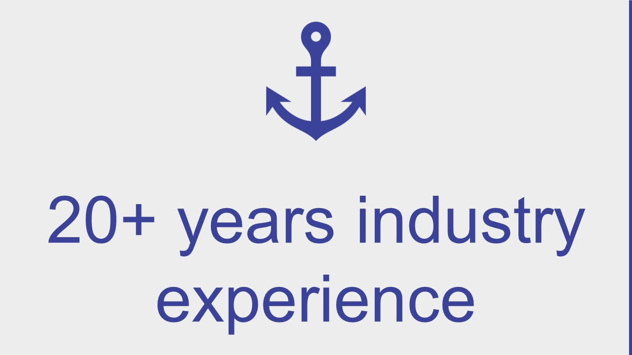 20 years industry experience