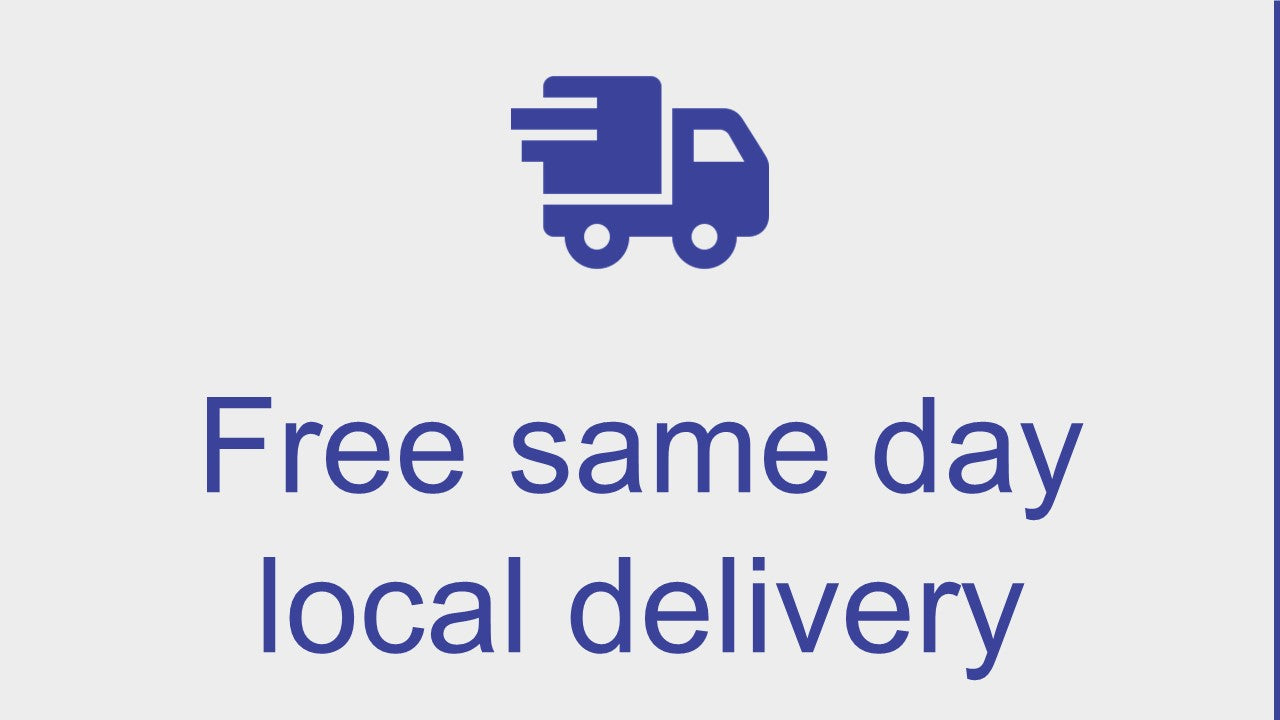 Free same day delivery