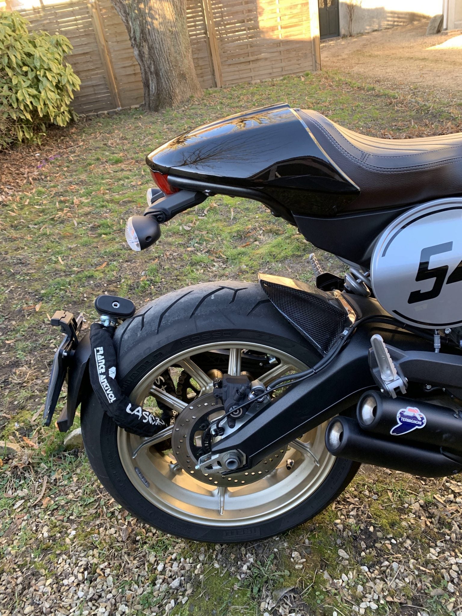 ducati scrambler rear fender