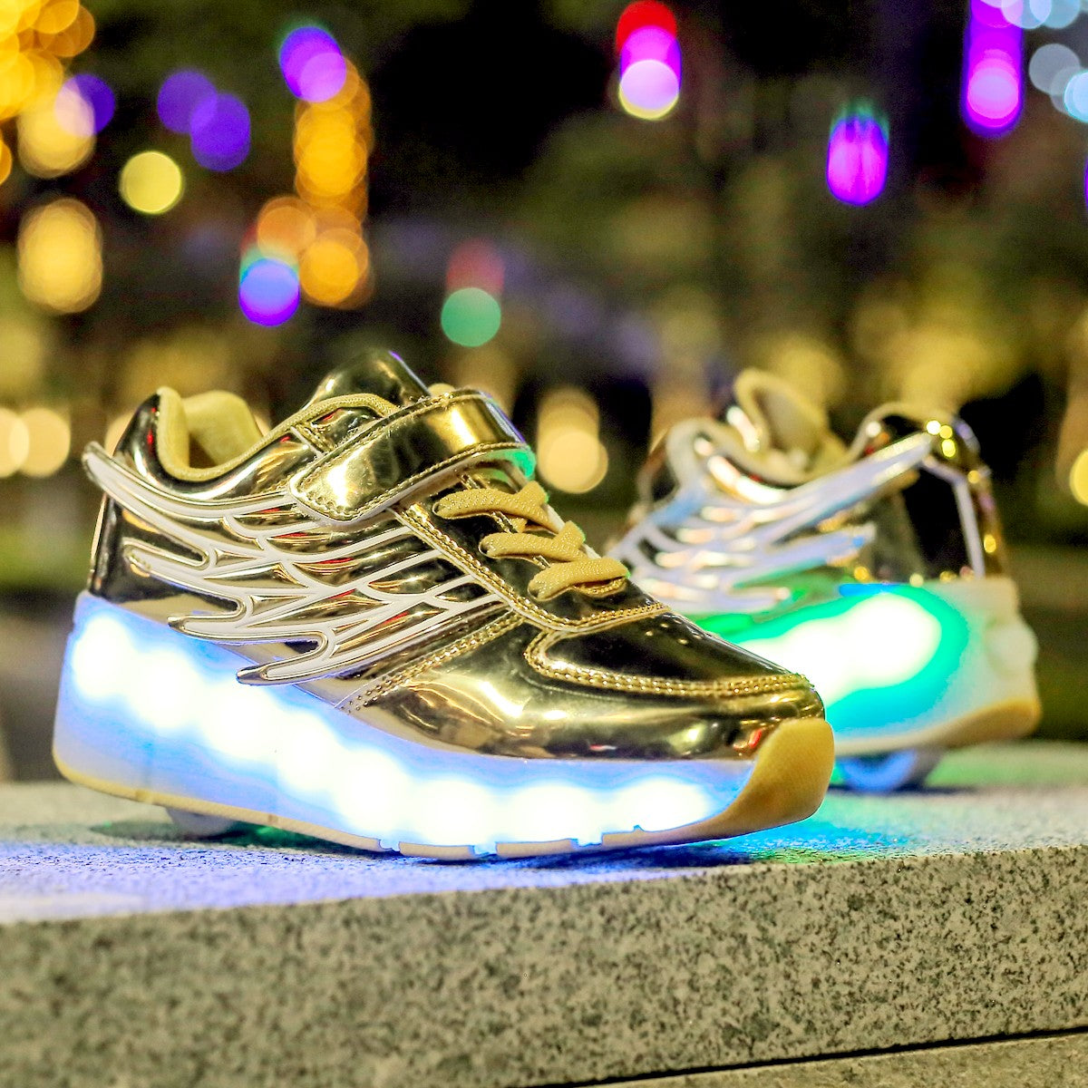 led rechargeable shoes