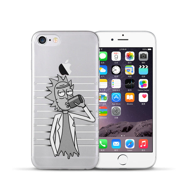 coque rick et morty iphone 6