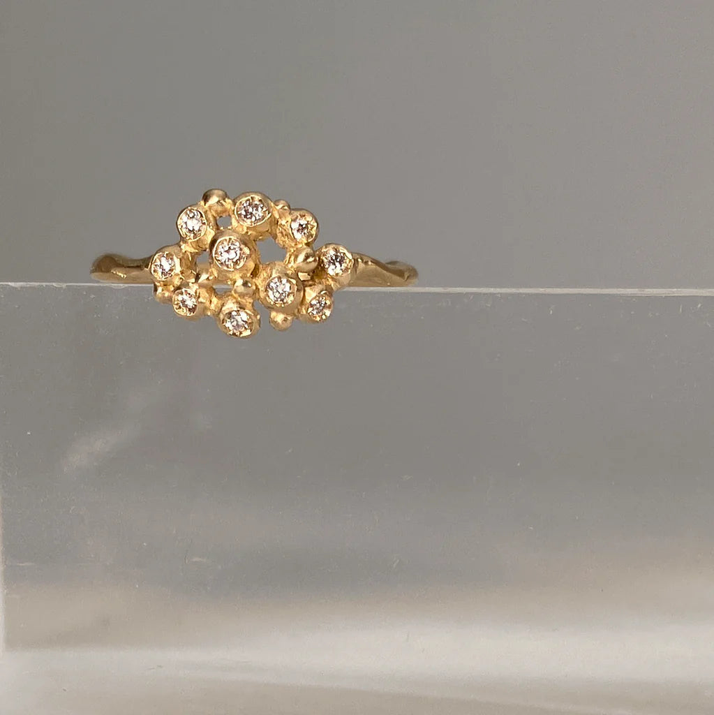 Branch Cluster Ring - 18 karat