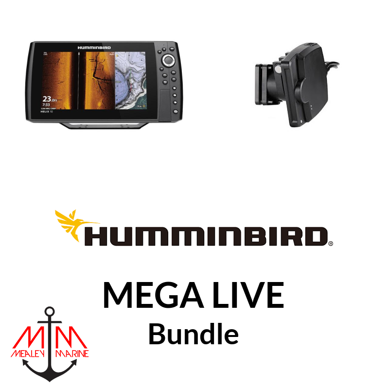 Humminbird HELIX 10 G4N &amp; MEGA LIVE Bundle - MEGA DI+ Display Only