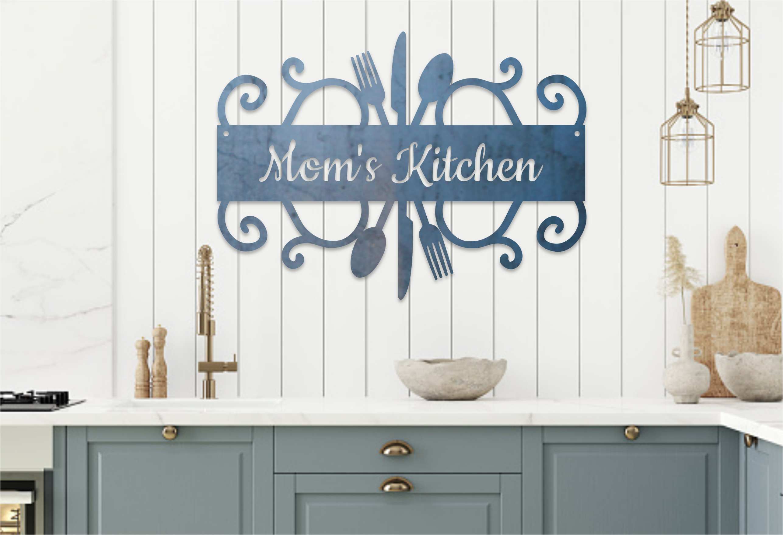 Personalized Kitchen Corner Sign Kitchen Decor Mothers Day Gifts