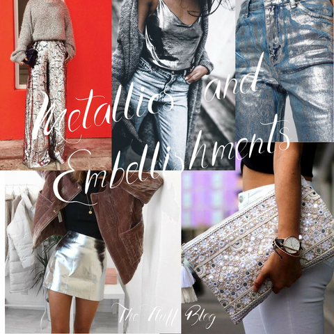 metallic fashion trend