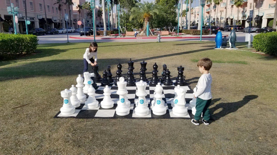 Giant Chess Set Brings People Together