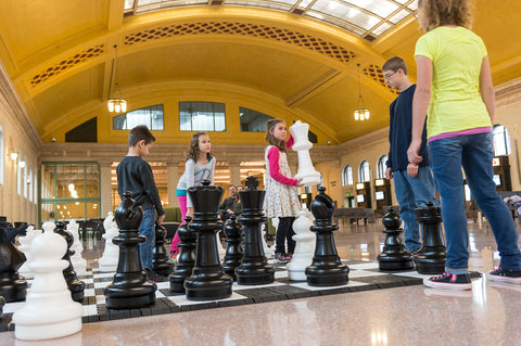 MegaChess 25 Inch Plastic Giant Chess at at Saint Paul Union Depot