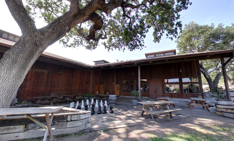 MegaChess 25 Inch Plastic Giant Chess Set at Zaca Mesa Winery and Vineyards