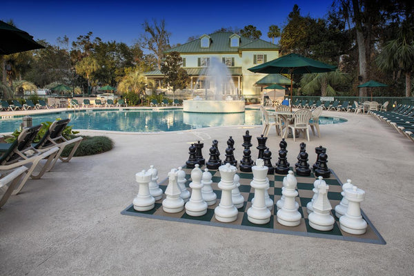 MegaChess 25" Plastic Chess Set at the Waterside by Spinnaker Resorts in Hilton Head