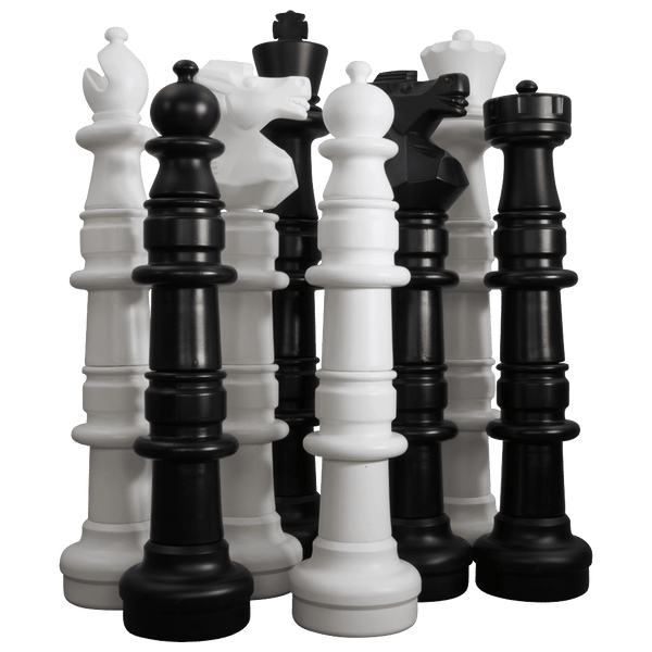 12 Plastic Chess Set With Commercial Grade Roll-up Board