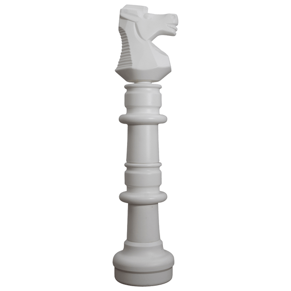 White Knight Chess Piece Life Size Statue