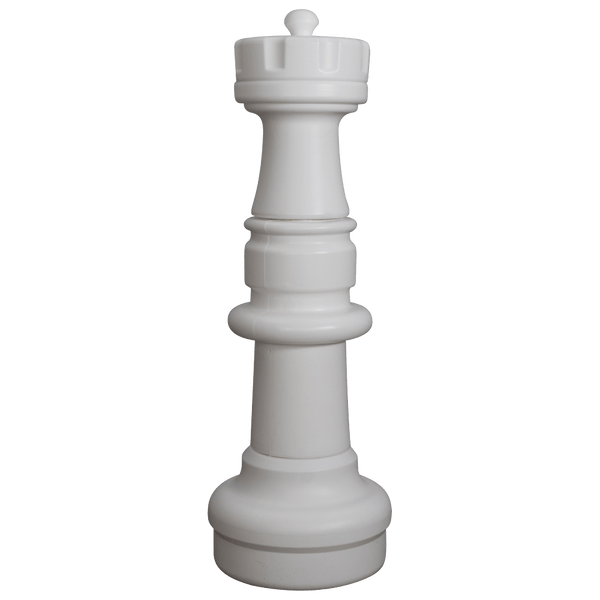 MegaChess 42 Inch White Fiberglass Rook Giant Chess Piece