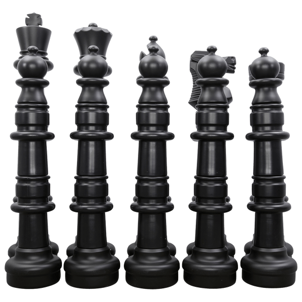 MegaChess Individual Plastic Chess Piece - Pawn - 9 Inches Tall - Black or  White - Not Intended for Home Decor