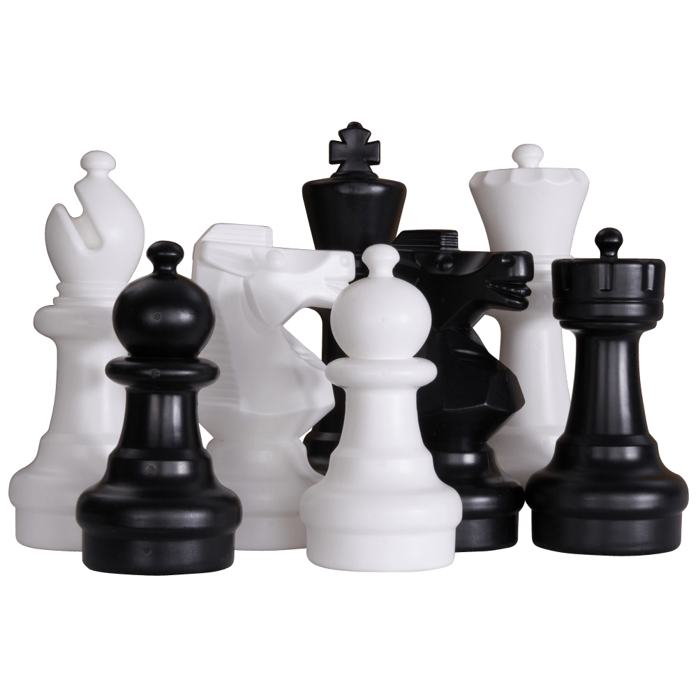 MegaChess 12 Inch Plastic Giant Chess Set