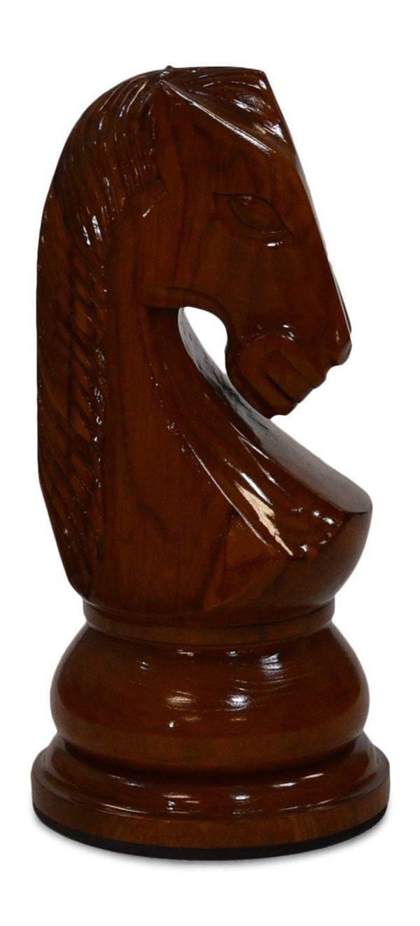 Chess Pieces: Stallion Knight, Wood