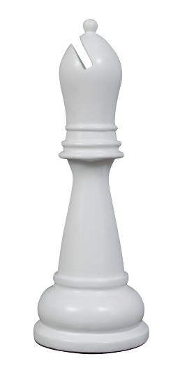 white chess game bishop piece PNG - Photo #13782 