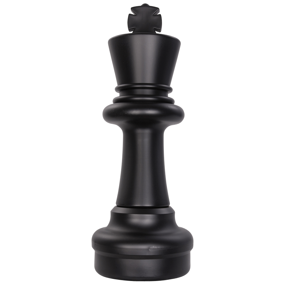 MegaChess 25 Inch Dark Plastic King Giant Chess Piece
