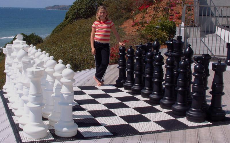 MegaChess 37 Inch Plastic Giant Chess Set | The Original Giant Chess Set